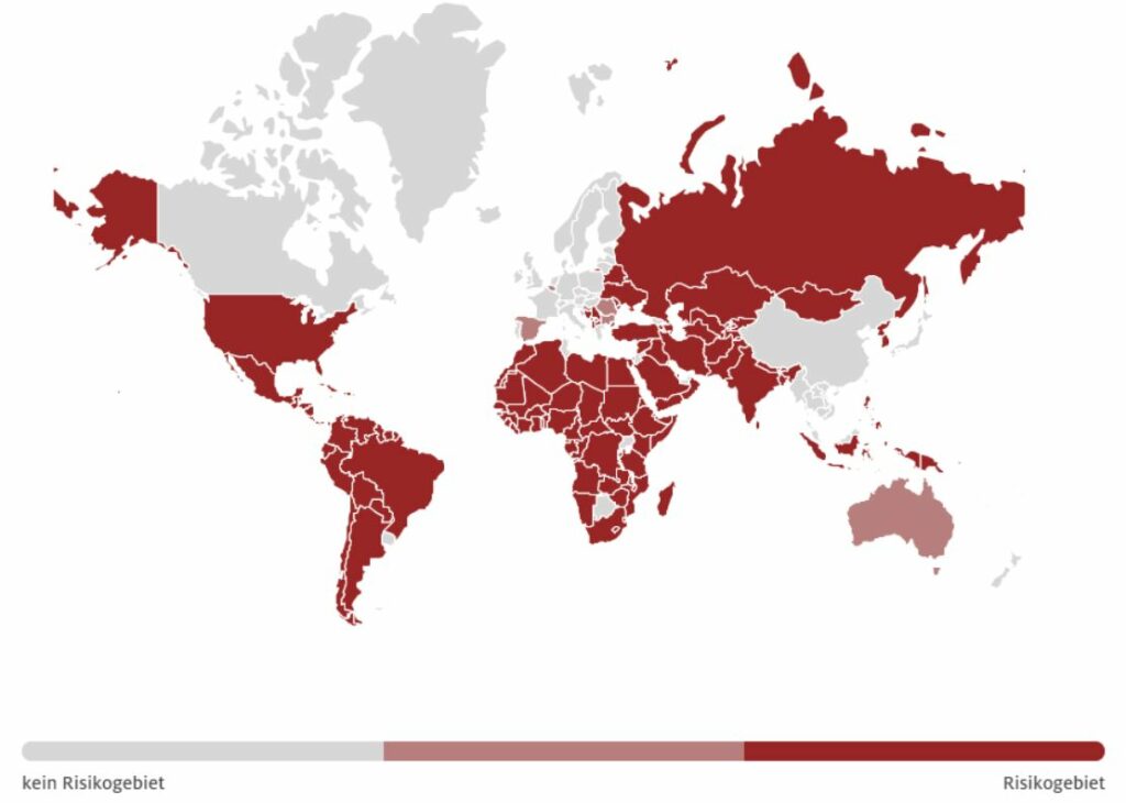Serviceeinsätze im Ausland: In diesen Ländern gilt ein Einreiseverbot